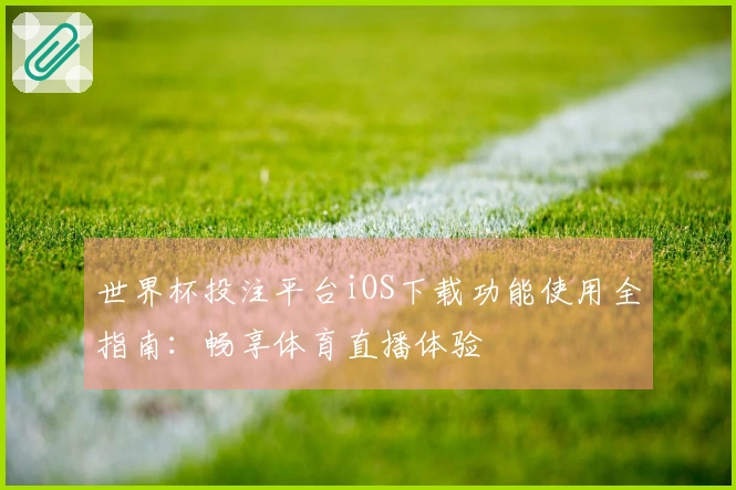 世界杯投注平台iOS下载功能使用全指南：畅享体育直播体验